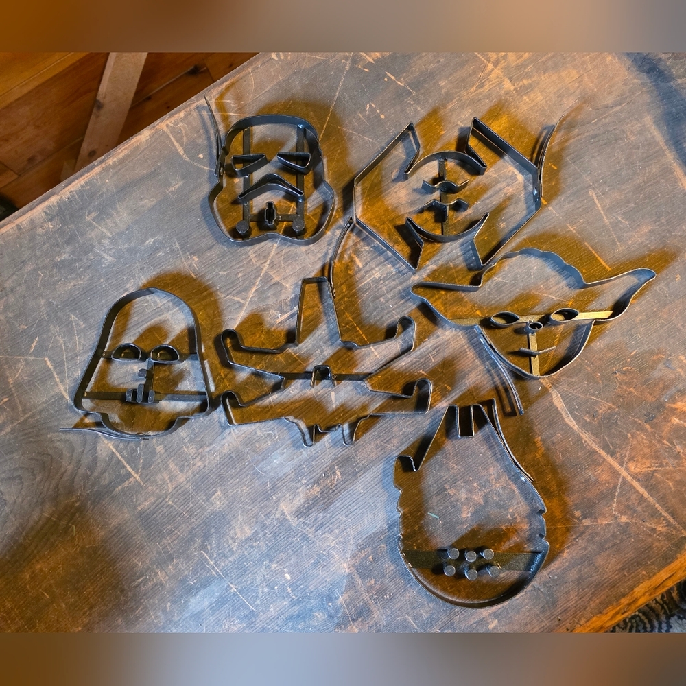 Star Wars Pancake Forms